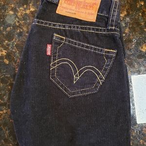 Levi's black corduroy pants